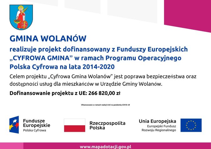 projekt „Cyfrowa Gmina Wolanów”