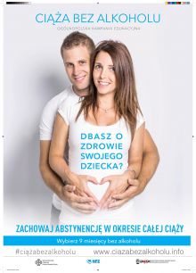 Kampania edukacyjna „Ciąża bez alkoholu”