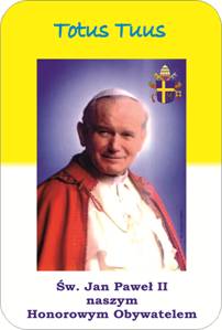 Jan Paweł II Honorowy Obywatel