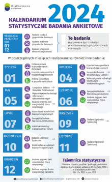 Ulotka: Statystyczne badania ankietowe w 2024 r.