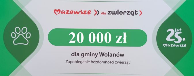 Zapobieganie bezdomności zwierząt w gminie Wolanów