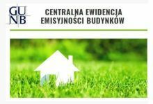 Plakat Centralna Ewidencja Emisyjności Budynków