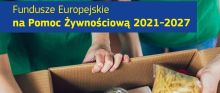 Baner: Program Fundusze Europejskie na Pomoc Żywnościową 2021-2027