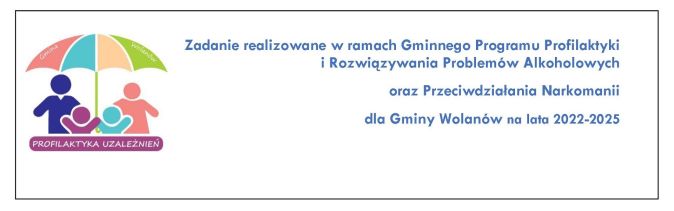 Zadanie realizowane w ramach Gminnego Programu Profilaktyki