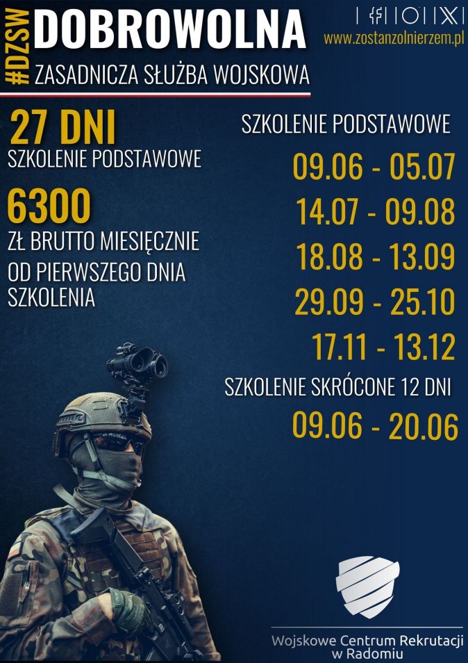 Dobrowolna zasadnicza służba wojskowa
