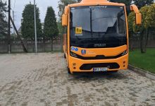 autobus widok z przodu
