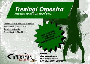 CAPOEIRA W GMINNYM CENTRUM KULTURY W WOLANOWIE