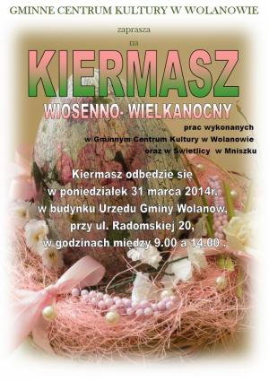 Kiermasz wiosenno-wielkanocny