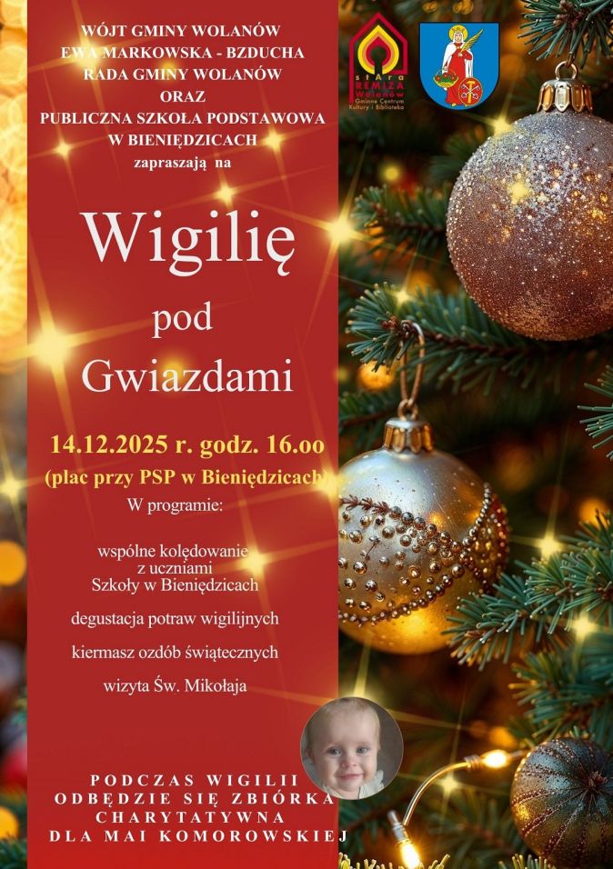 Zaproszenie na spotkanie wigilijne