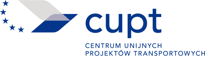 Logo Centrum Unijnych Projektów Transportowych
