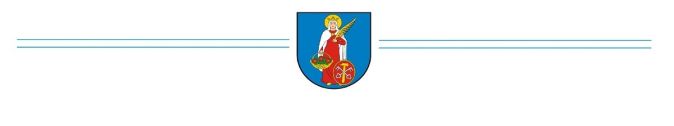 Przekładka z herbem gminy