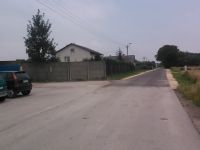 Droga w miejscowości Kolonia Wawrzyszów