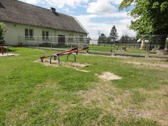 Budowa ogrodzeń placów zabaw i boisk w sołectwach Garno i Rogowa