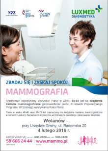 badanie mammograficzne