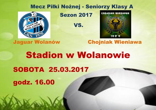 Plakat: Mecz Piłki Nożnej