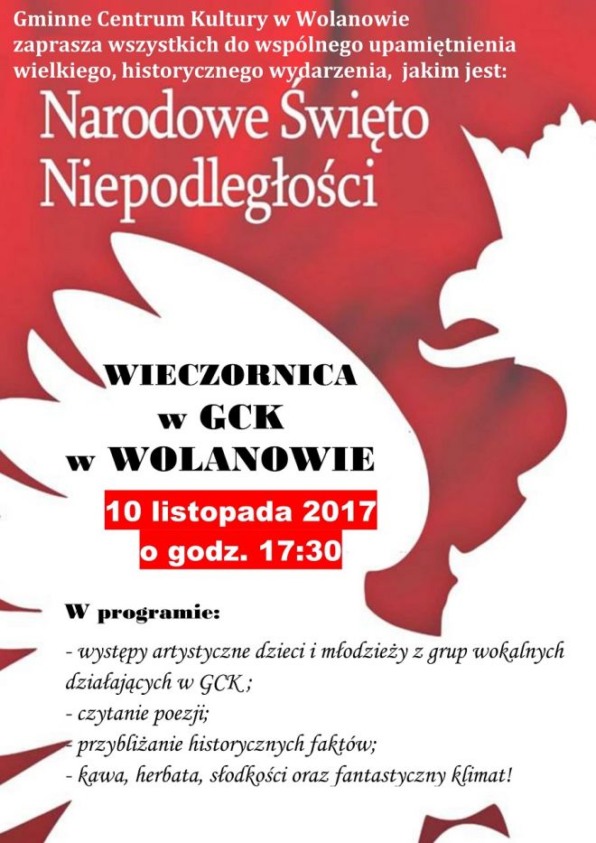 Zaproszenie na wieczornicę