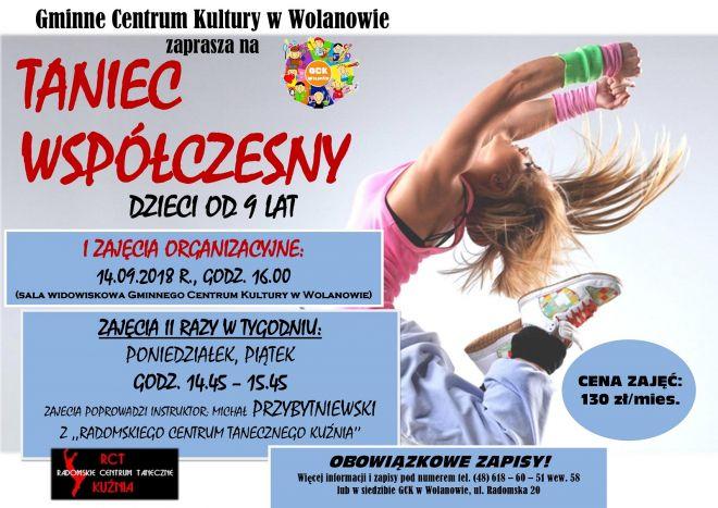 taniec współczesny