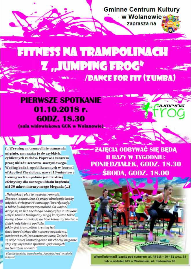 Fitness na Trampolinach