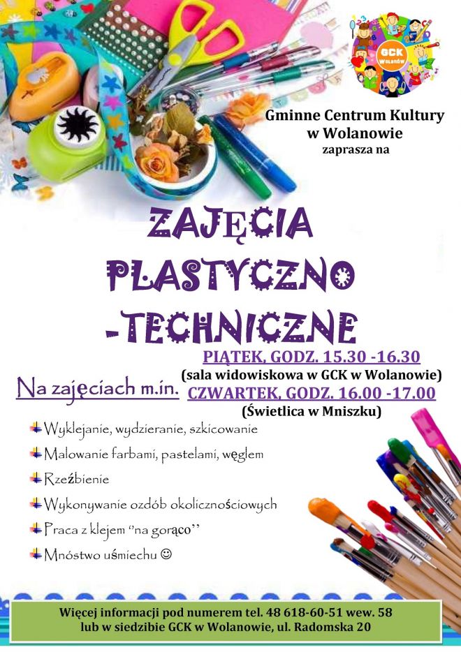 zajęcia plastyczno - techniczne