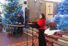 śiewaczka wraz z instrumentalistą