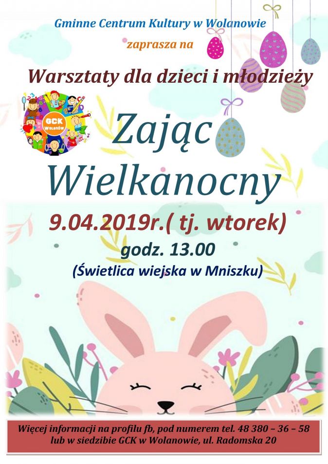 warsztaty zając wielkanocny