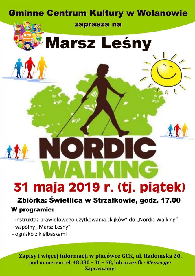 Plakat: Marsz Leśny