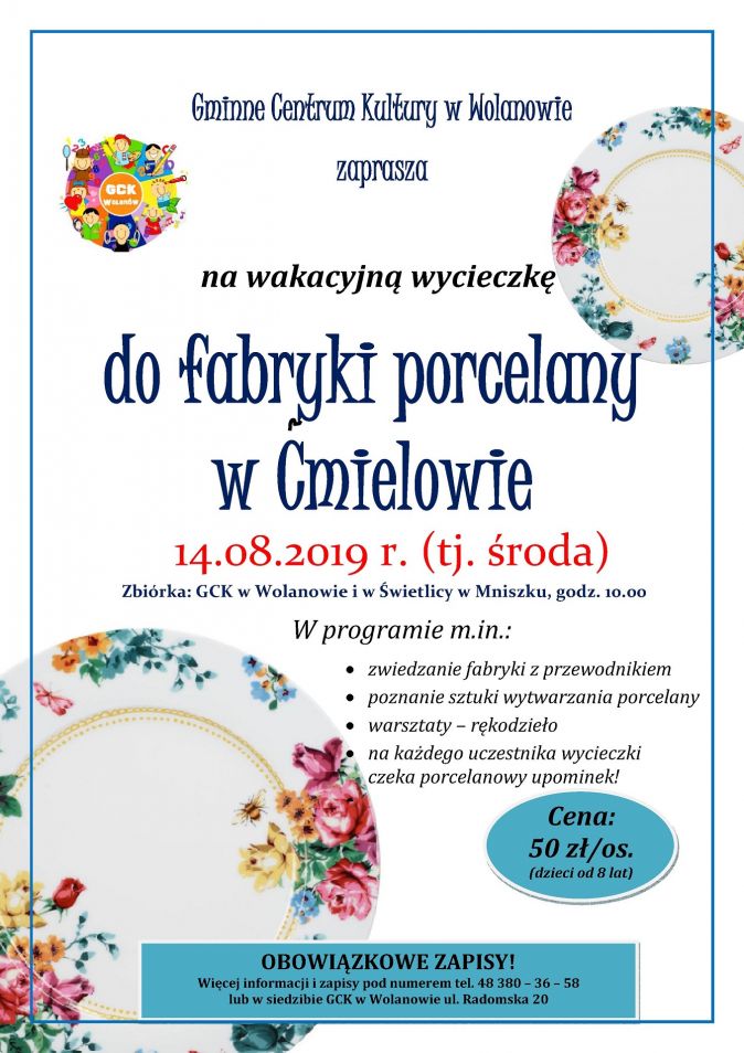 Wycieczka do fabryki porcelany