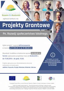 plakat projekty grantowe