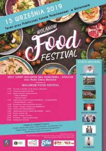 plakat Wolanow Food Festival