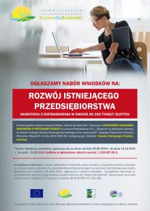 plakat rozwój przedsiębiorczości