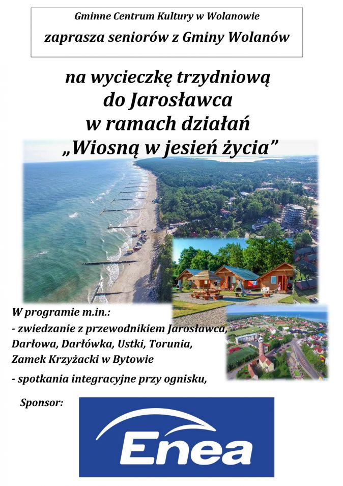 Wycieczka Seniorów nad morze!