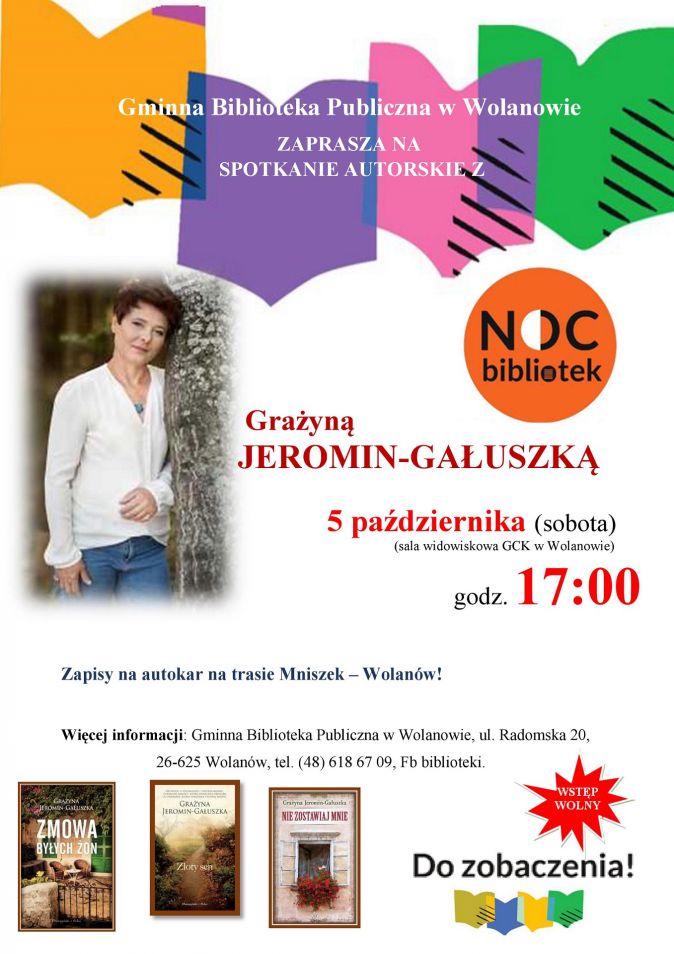 spotkanie z Grażyną Jeromin-Gałuszką