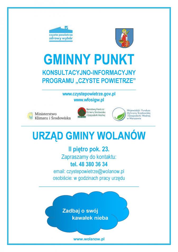 Gminny Punkt Konsultacyjno - Informacyjny programu