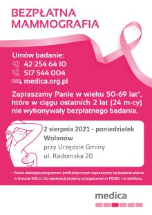 badania mammograficzne