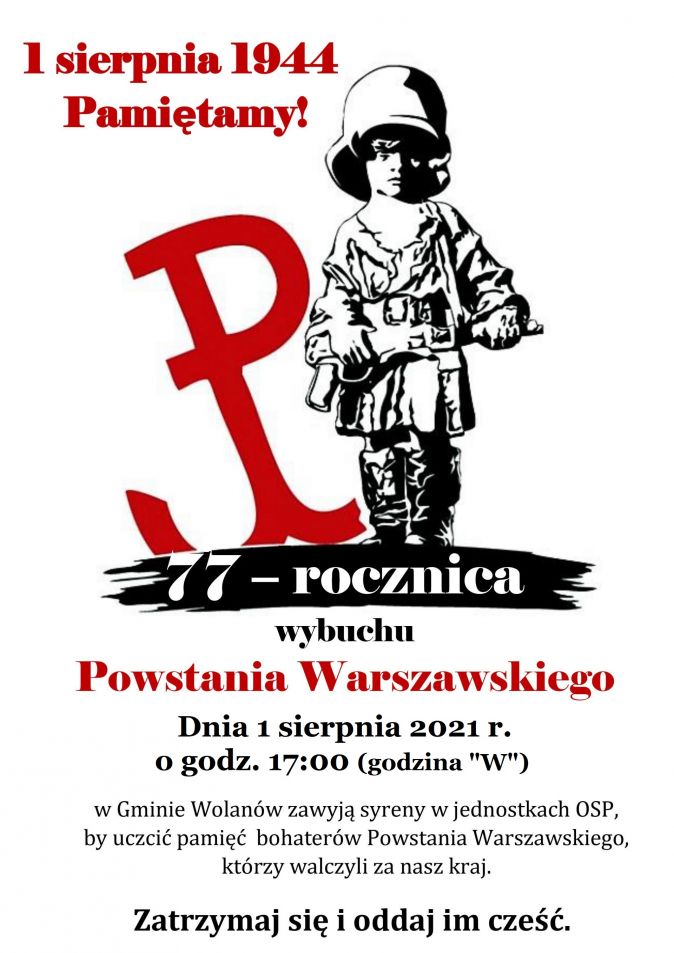 Powstanie Warszawskie Pamiętajmy