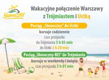 pociąg „Słoneczny” Kolei Mazowieckich