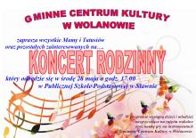 KONCERT RODZINNY <br>W SŁAWNIE