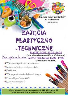 ZAJĘCIA PLASTYCZNO -TECHNICZNE