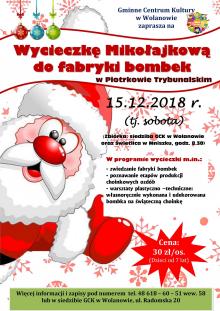 Zaproszenie na wycieczkę do fabryki bombek