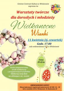 Plakat: Wianki wielkanocne