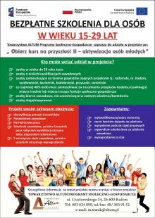 Obierz kurs na przyszłość II – aktywizacja osób młodych