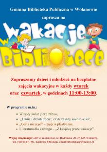 Wakacje w bibliotece