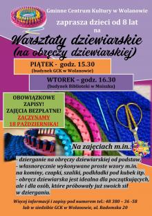 Warsztaty dziewiarskie