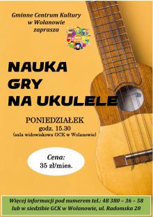 nauka gry na ukulele