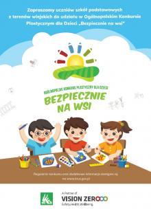 Konkurs „Bezpiecznie na wsi: nie ryzykujesz, gdy zwierzęta znasz i szanujesz”