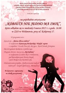Zaproszenie <br>na Dzień Kobiet