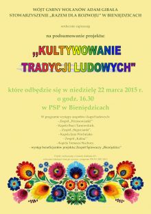 Kultywowanie tradycji ludowych