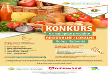 Konkurs na najlepsze produkty regionalne i lokalne Doliny Radomki