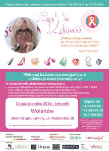 Zadbaj o swoje zdrowie - wykonaj badania mammograficzne