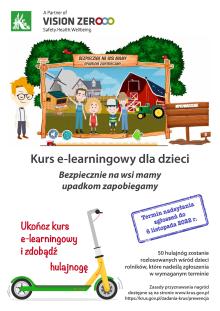 Losowanie hulajnóg dla dzieci, które wykonają kurs e-learningowy